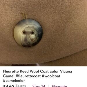 Women's Camel Wool Coat